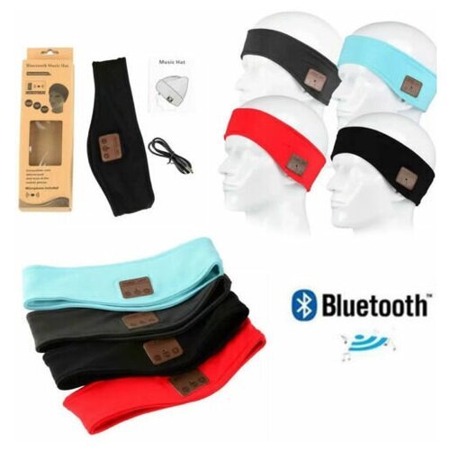 Bluetooth-гарнитура спортивная повязка наушники для бега Red