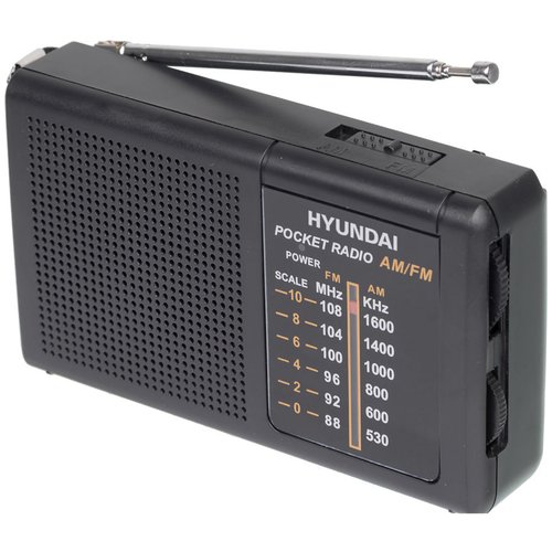 Радиоприемник Hyundai черного цвета