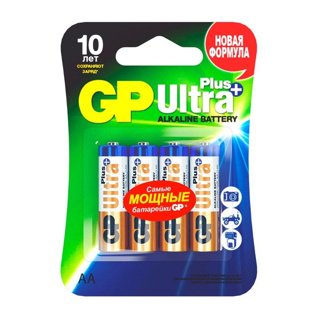 батарейка GP Ultra Plus AA 4шт