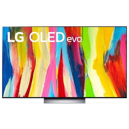 77' Телевизор LG OLED77C24LA 2022 HDR, OLED, темно-серый