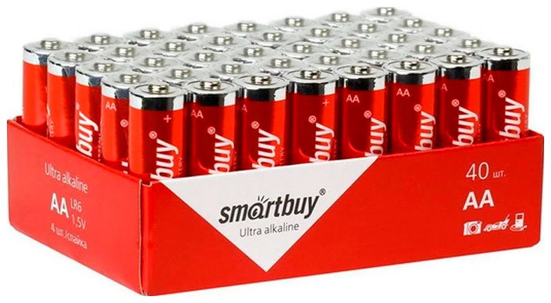 Батарейки Smartbuy LR6 bulk 40 40шт