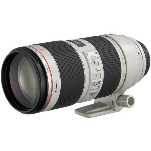 Объектив Canon EF 70-200mm f/2.8L IS II USM, белый/черный