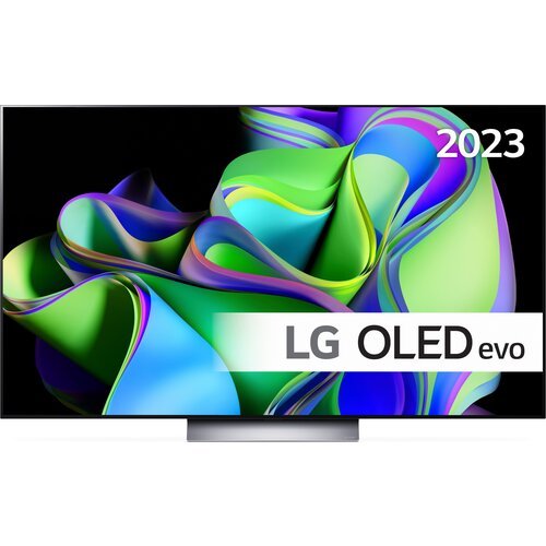 65' Телевизор LG OLED65C34LA 2023 IPS, серый