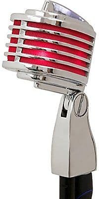 Вокальный микрофон Heil The Fin Deco-Style Dynamic Mic with Red LEDs