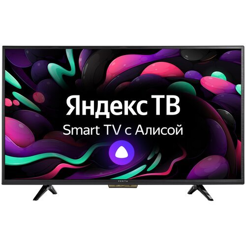 LED-Телевизор VEKTA LD-39SR4815BS Smart TV Яндекс ТВ /работает с Алисой/