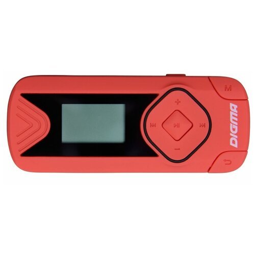 MP3-плеер DIGMA R3 8Gb 8 ГБ, RU, красный