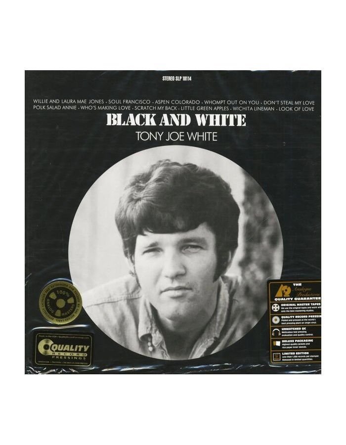 Виниловая пластинка White, Tony Joe, Black And White (Analogue) (0753088129315)