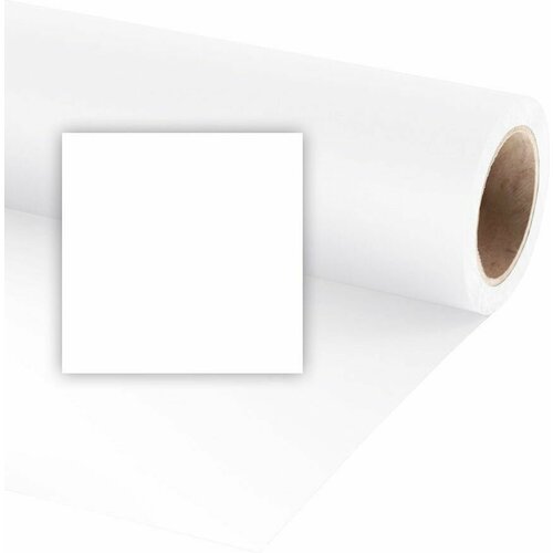 Фон бумажный Raylab 008 Arctic White Белый 2.72x11 м