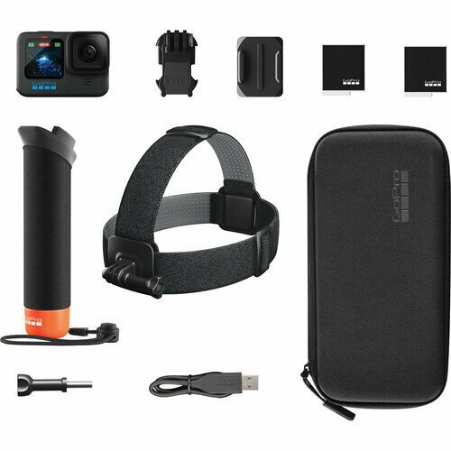 Экшн-камера GoPro 12 Special Bundle, 27.6МП, чёрный