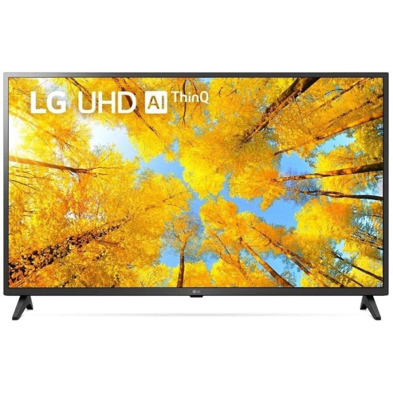Телевизор LG 43' 43UQ75006LF.ARUB черный
