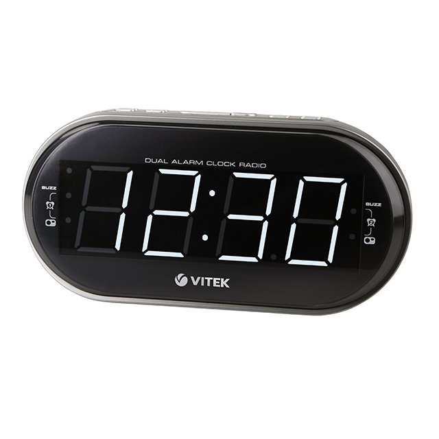 радиочасы VITEK VT-6610 с будильником
