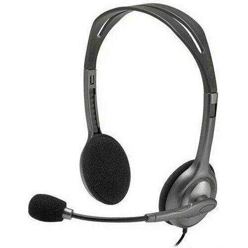 Гарнитура Logitech Headset H111 Stereo (981-000594)