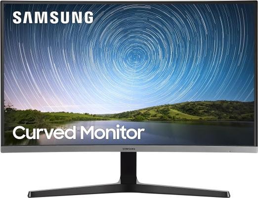 Монитор Samsung 31.5' C32R500FHIX темно-серый VA LED 16:9 HDMI глянцевая 3000:1 250cd 178гр/178гр 1920x1080 D-Sub FHD 5.9кг
