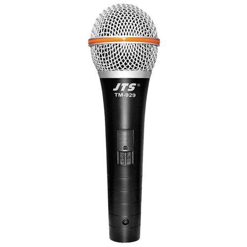 Микрофон проводной JTS TM-929, разъем: mini jack 3.5 mm, черный