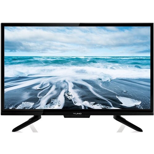 Телевизор LED Yuno 24' ULM-24TC111 черный/HD/50Hz/DVB-T2/DVB-C (RUS)