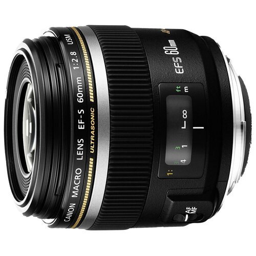 Объектив Canon EF-S 60mm f/2.8 Macro USM, черный