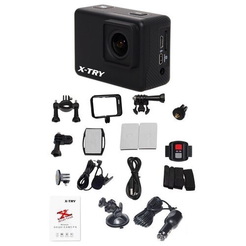 Экшн-камера X-Try XTC391 EMR Real 4K WiFi Autokit