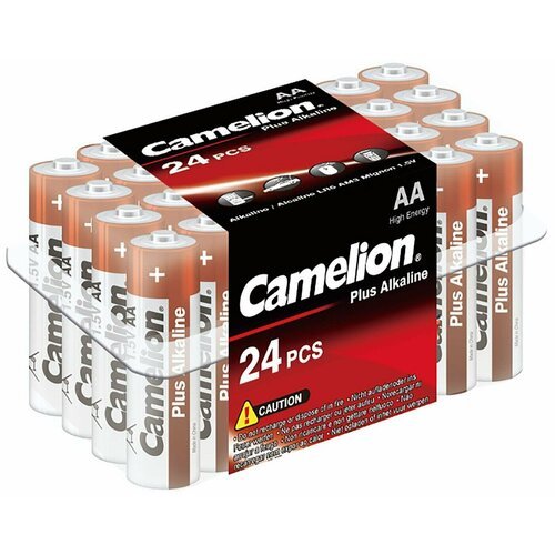 Camelion / Батарейки Camelion Plus Alkaline АА 24шт 2 уп