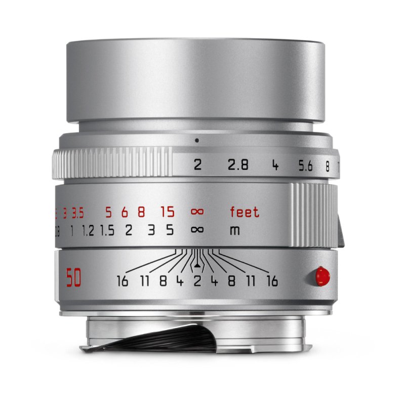 Объектив Leica APO-Summicron-M 50mm f/2 ASPH Lens, Байонет Leica M, серебристый