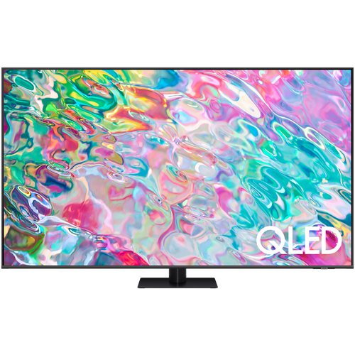 75' Телевизор Samsung QE75Q70BAU 2022 QLED, LED, черный/серый