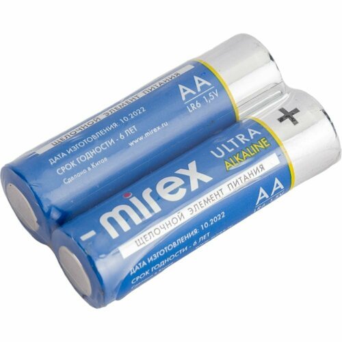 Щелочная батарея Mirex 23702-LR6-S2