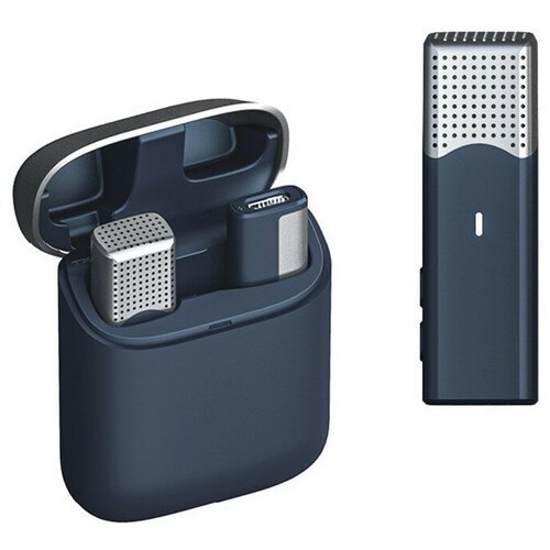 Микрофон беспроводной петличный Type-C с кейсом зарядки / Беспроводная петличка Wireless Microphone Type-C