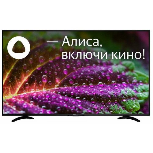 LED-телевизор (VEKTA LD-50SU8815BS SMART TV Яндекс 4К Ultra HD)