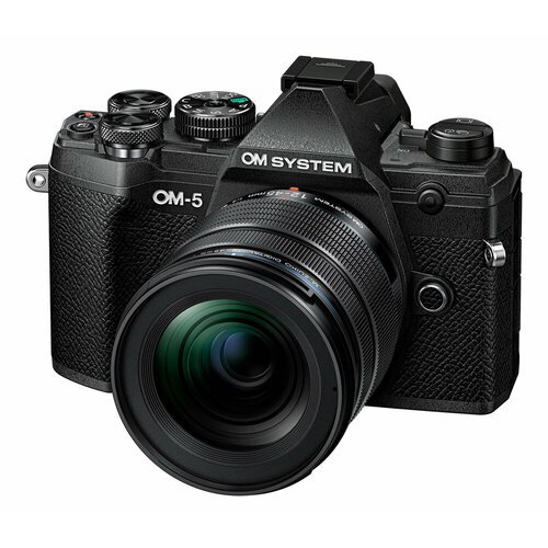 Беззеркальный фотоаппарат OM System OM-5 Kit 12-45mm f/4 Pro черный