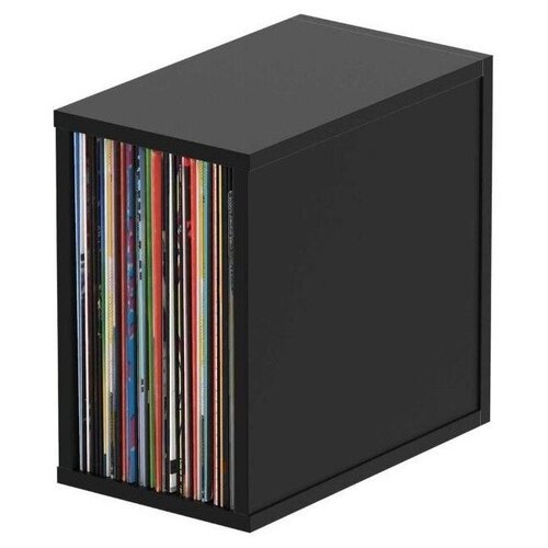 Glorious Record Box Black 55 система хранения виниловых пластинок до 55 шт х 12', цвет чёрный