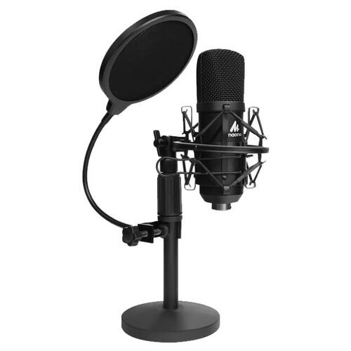 Микрофонный комплект Maono AU-A04T, разъем: USB, черный, 1 шт