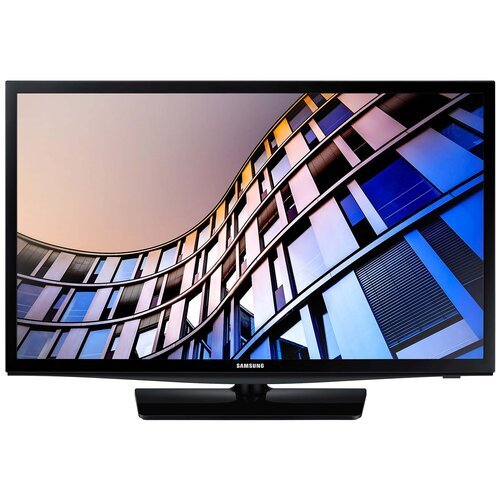 24' Телевизор Samsung UE24N4500AUXRU 2018 LED, черный глянцевый