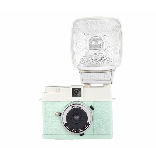 Пленочный фотоаппарат Lomography Diana Mini & Flash - Picnic Edition