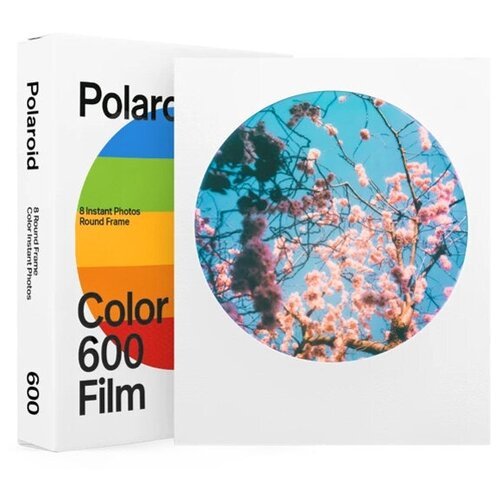 Картридж Polaroid 600 Color Film Round Frame, 8 кадров