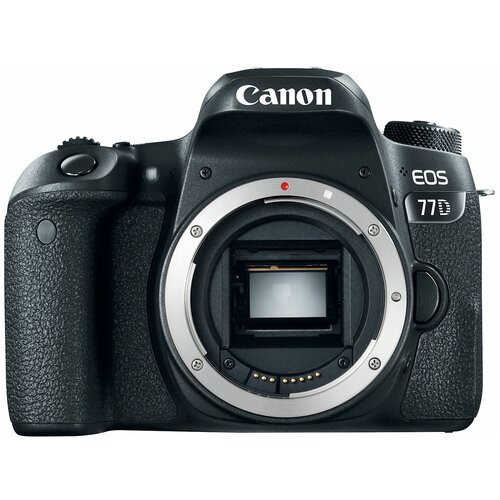 Фотоаппарат Canon EOS 77D Body, черный