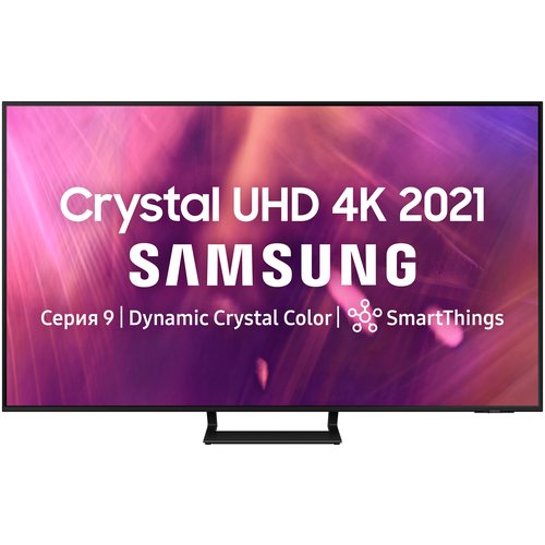 55' Телевизор Samsung UE55AU9000U 2021 LED, HDR, черный