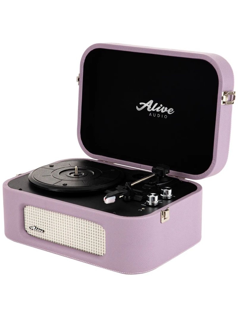 Проигрыватель виниловых дисков Alive Audio Stories Lilac STR-06-LL