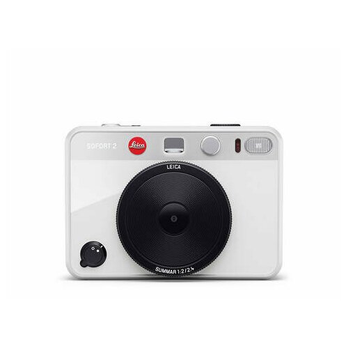 Leica SOFORT 2 - Гибридная мгновенная камера (фотоаппарат), цвет белый