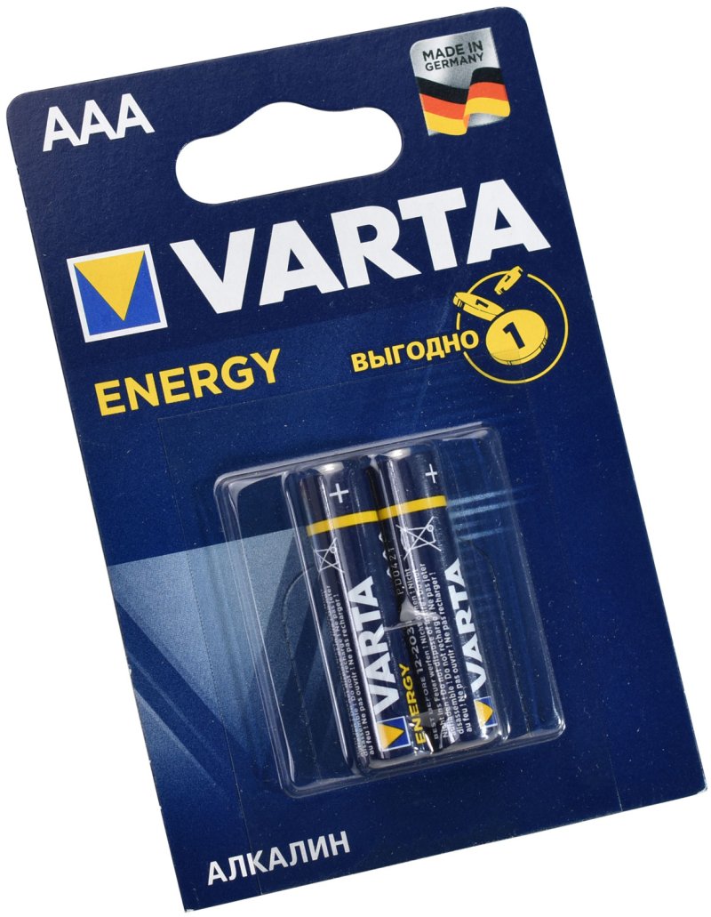 Батарейки VARTA ENERGY AAA бл.2