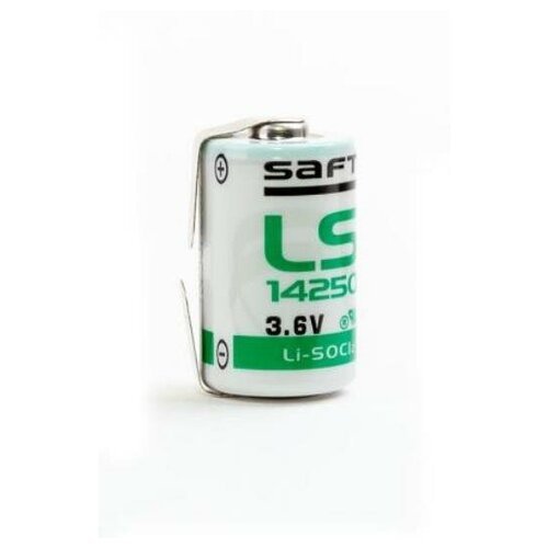 Батарейки Saft LS14250 1/2АА CNR с ленточными выводами