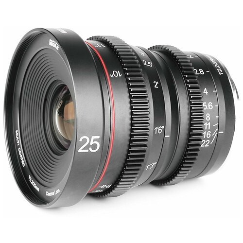 Объектив Meike 25mm T2.2 Cinema Lens MFT mount