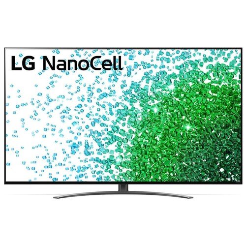 55' Телевизор LG 55NANO816PA NanoCell, LED, HDR (2021), черный