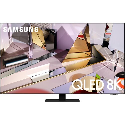 55' Телевизор Samsung QE55Q700TAU 2020 QLED, HDR, LED, OLED, черный титан