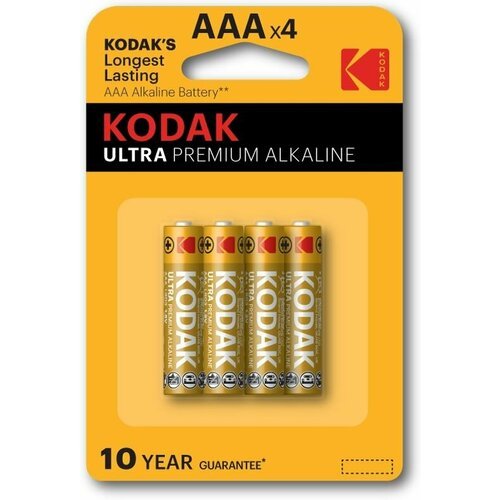 Алкалиновые батарейки Kodak CR2025/AAA, 4 шт.