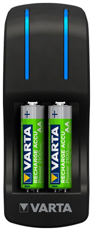 Зарядное устройство VARTA Pocket Charger+4x АА, 2100 мАч