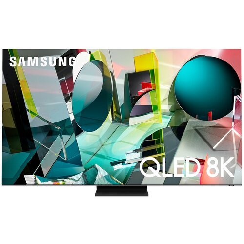 75' Телевизор Samsung QE75Q900TSU 2020 QLED, HDR, нержавеющая сталь