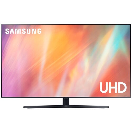 75' Телевизор Samsung UE75AU7500U 2021 LED, HDR RU, titan gray