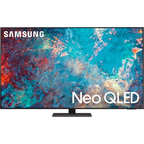 55' Телевизор Samsung QE55QN87AAU 2021 QLED, HDR, LED, Neo QLED, черненое серебро
