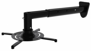 Кронштейн для проектора Cactus CS-VM-PR05BL-BK черный макс.10кг настенный и потолочный поворот и наклон