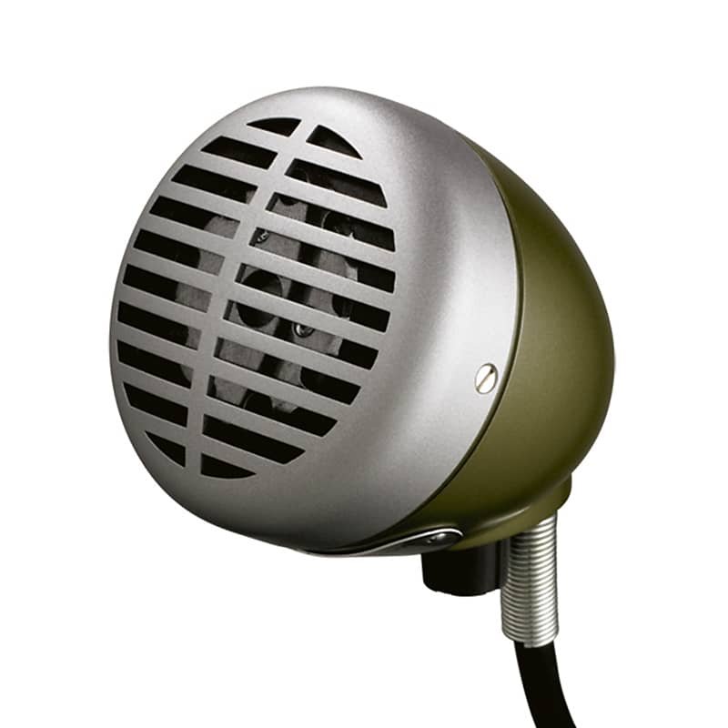 Микрофон Shure 520DX Green Bullet Harmonica Microphone