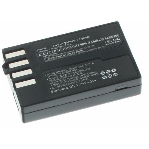 Аккумулятор iBatt iB-B1-F402 900mAh для Pentax D-Li109,